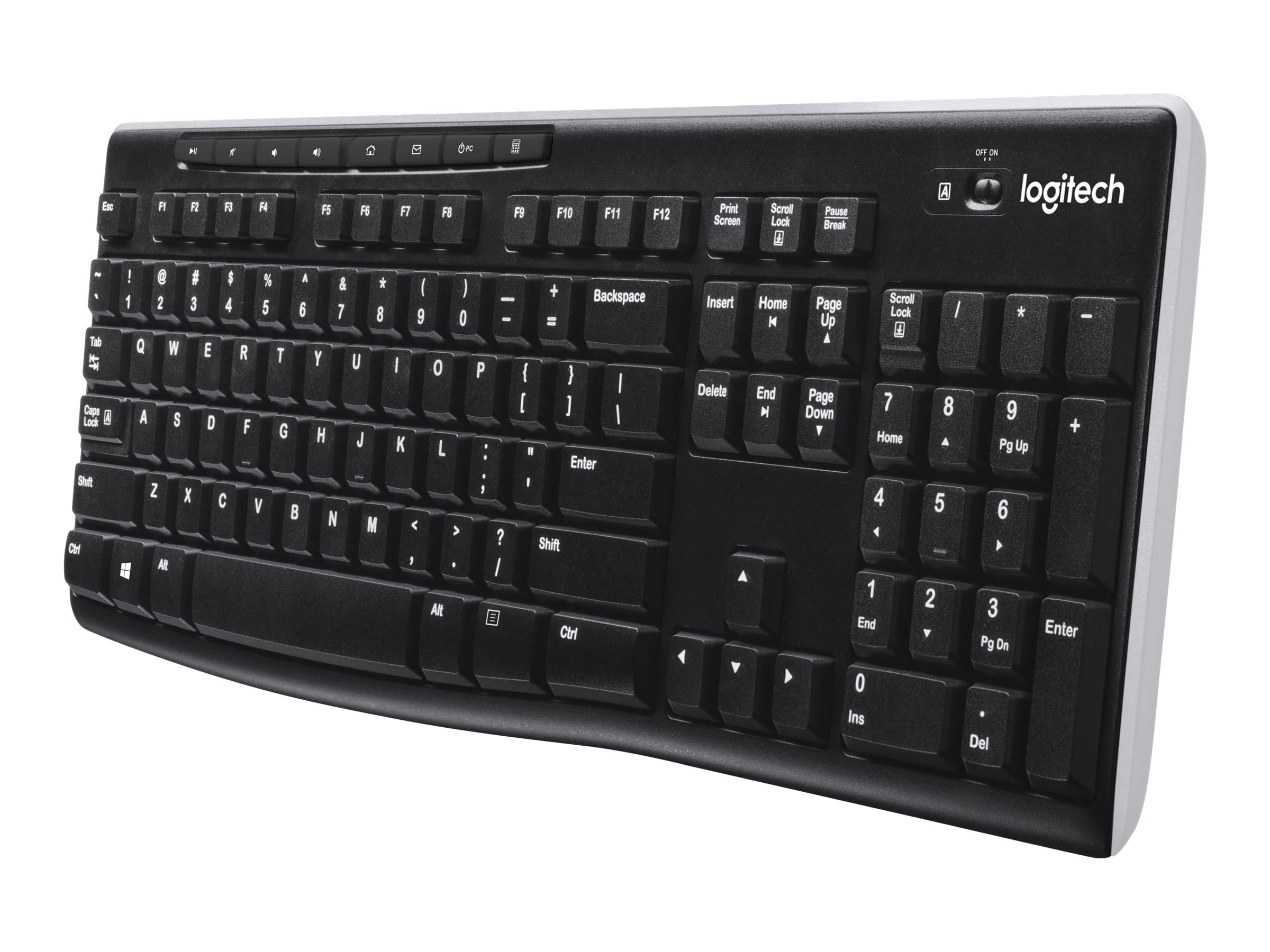 Logitech Wireless Keyboard K270 - Tastatur - kabellos