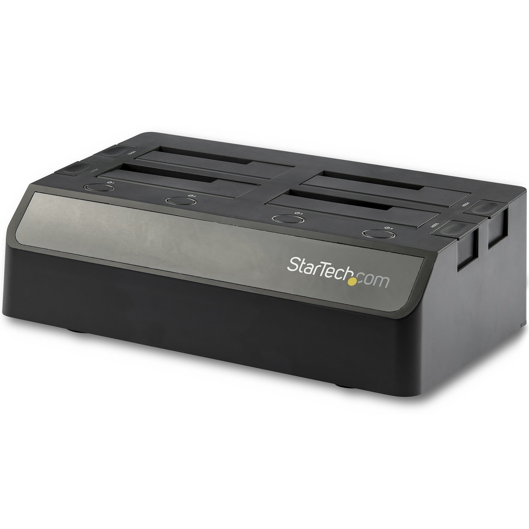 StarTech.com 4-Bay USB 3.1 to SATA Hard Drive Docking Station, 10Gbps USB Hard Drive Dock, External 2.53.5 SATA III (6Gbps)