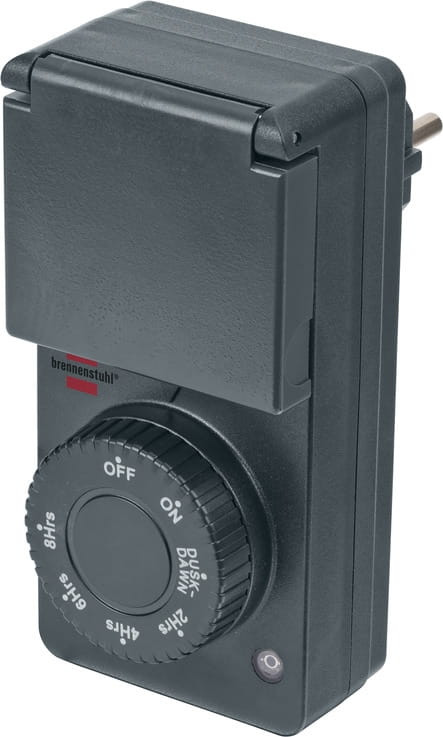 Brennenstuhl DDT IP44 - Timer - Anthrazit