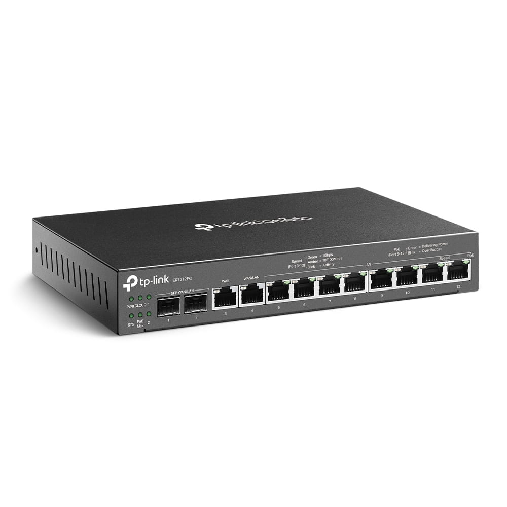 TP-LINK Omada ER7212PC V1 - Router 8-Port-Switch