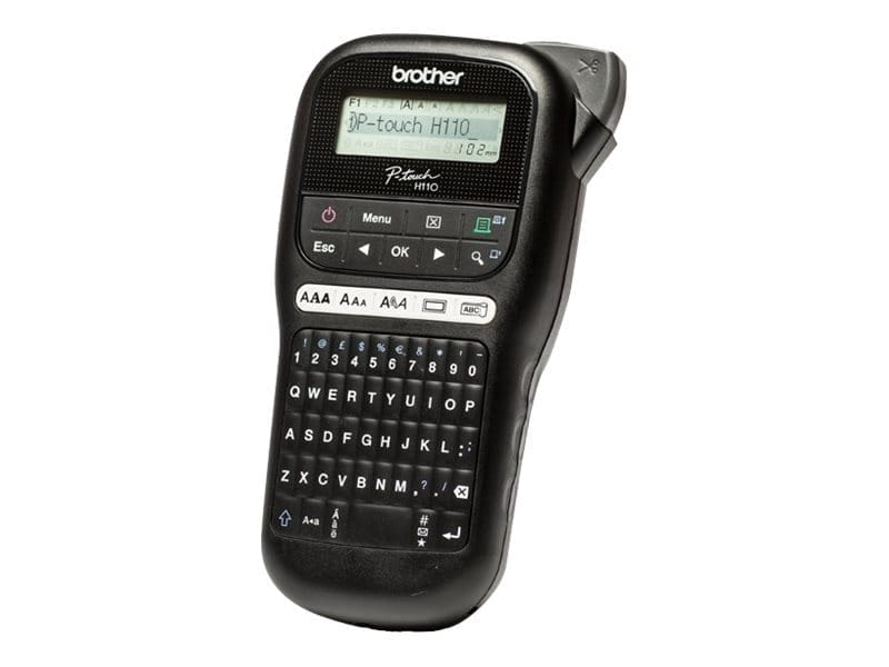 Brother P-Touch PT-H110 - Beschriftungsgerät - s/w - Thermotransfer - Rolle (1,2 cm) Brother P-Touch PT-H110 - Beschriftungsgerät - s/w - Thermotransfer - Rolle (1,2 cm)