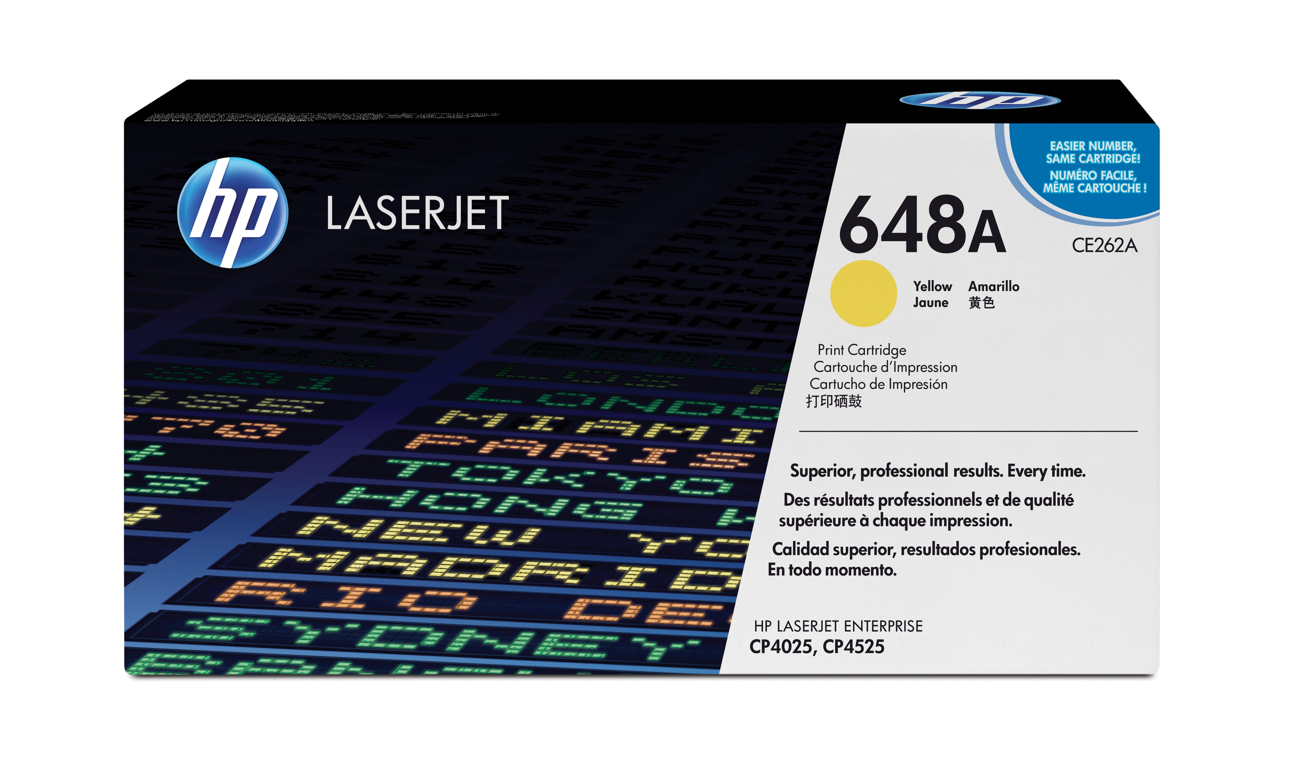 HP 648A - Gelb - Original - LaserJet - Tonerpatrone (CE262A)
