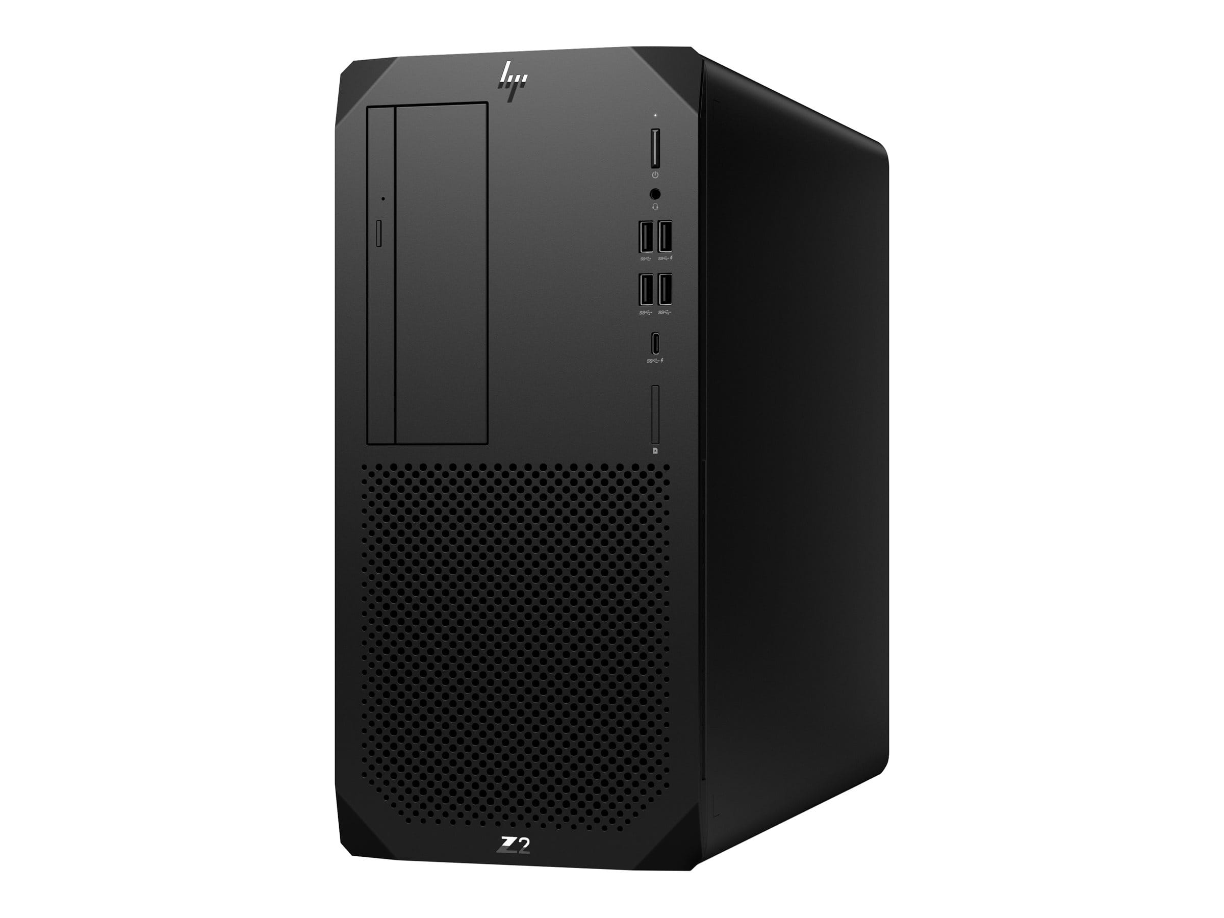 HP Workstation Z2 G9 - Tower - 4U - 1 x Core i9 i9-14900K / 3.2 GHz - RAM 32 GB - SSD 1 TB - HP Z Turbo Drive, TLC - RTX A4000 - 1GbE - Win 11 Pro - Monitor: keiner - Tastatur: Deutsch - Schwarz - mit HP Wolf Pro Security Edition (1 J