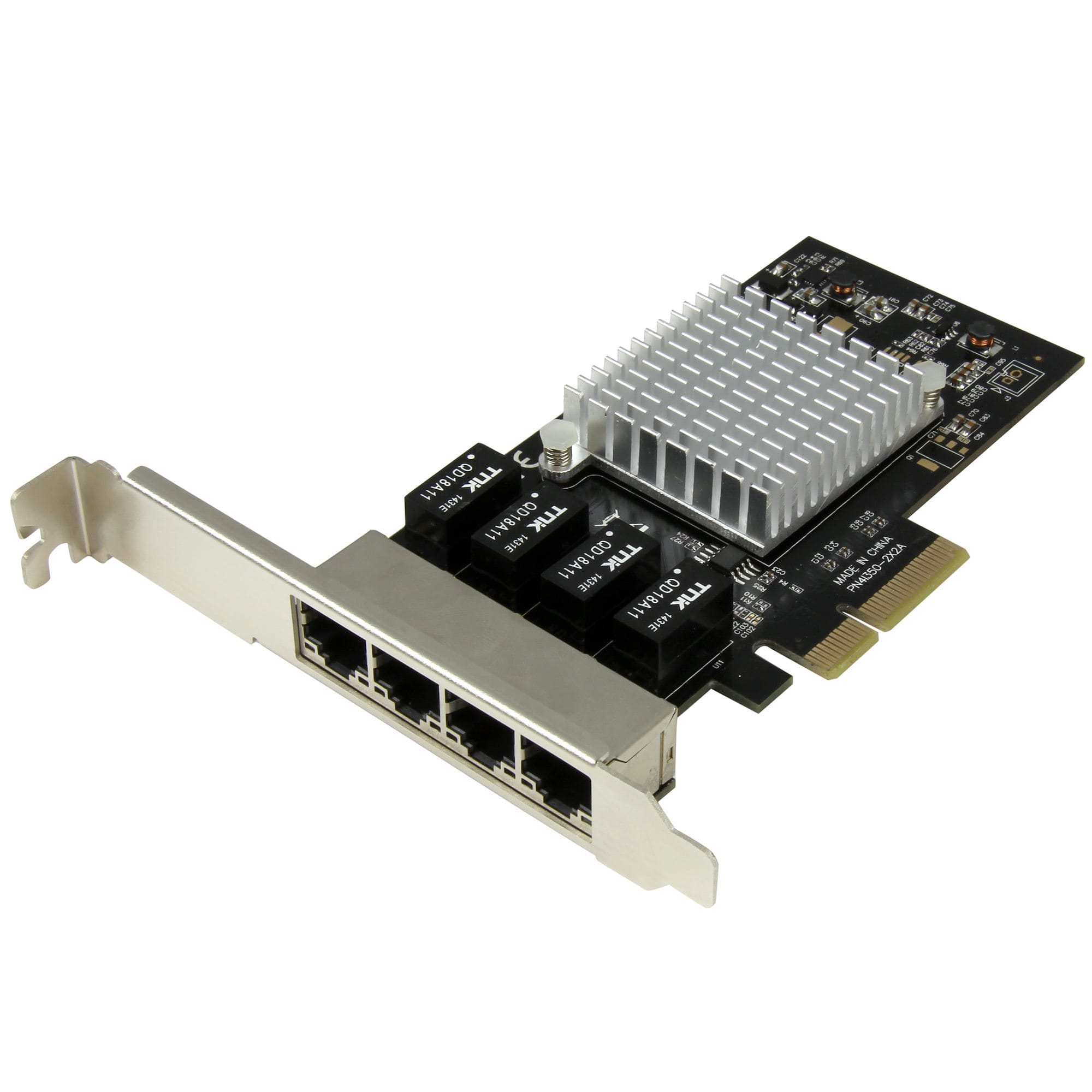 StarTech.com 4 Port PCI Express Gigabit Ethernet Netzwerkkarte