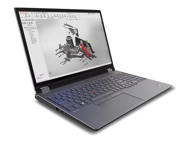 Lenovo ThinkPad P16 Gen 2 21FA - 180°-Scharnierdesign - Intel Core i7 i7-14700HX / 2.1 GHz - Win 11 Pro - RTX 3500 Ada - 64 GB RAM - 1 TB SSD TCG Opal Encryption 2, NVMe, Performance - 40.6 cm (16")