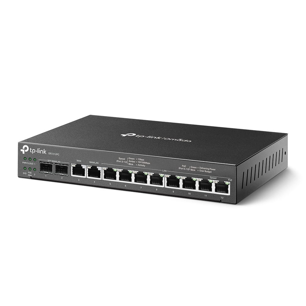 TP-LINK Omada ER7212PC V1 - Router 8-Port-Switch