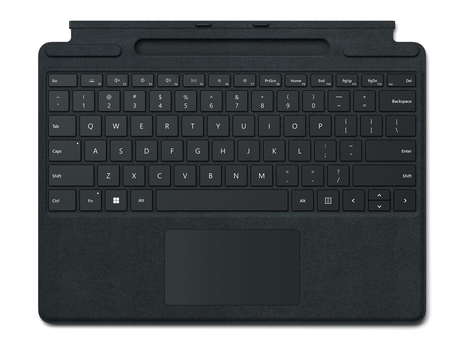 Microsoft Surface Pro Signature Keyboard - Tastatur - mit Touchpad, Beschleunigungsmesser, Surface Slim Pen 2 Ablage- und Ladeschale - QWERTY - Nordisch (Dänisch/Finnisch/Norwegisch/Schwedisch)