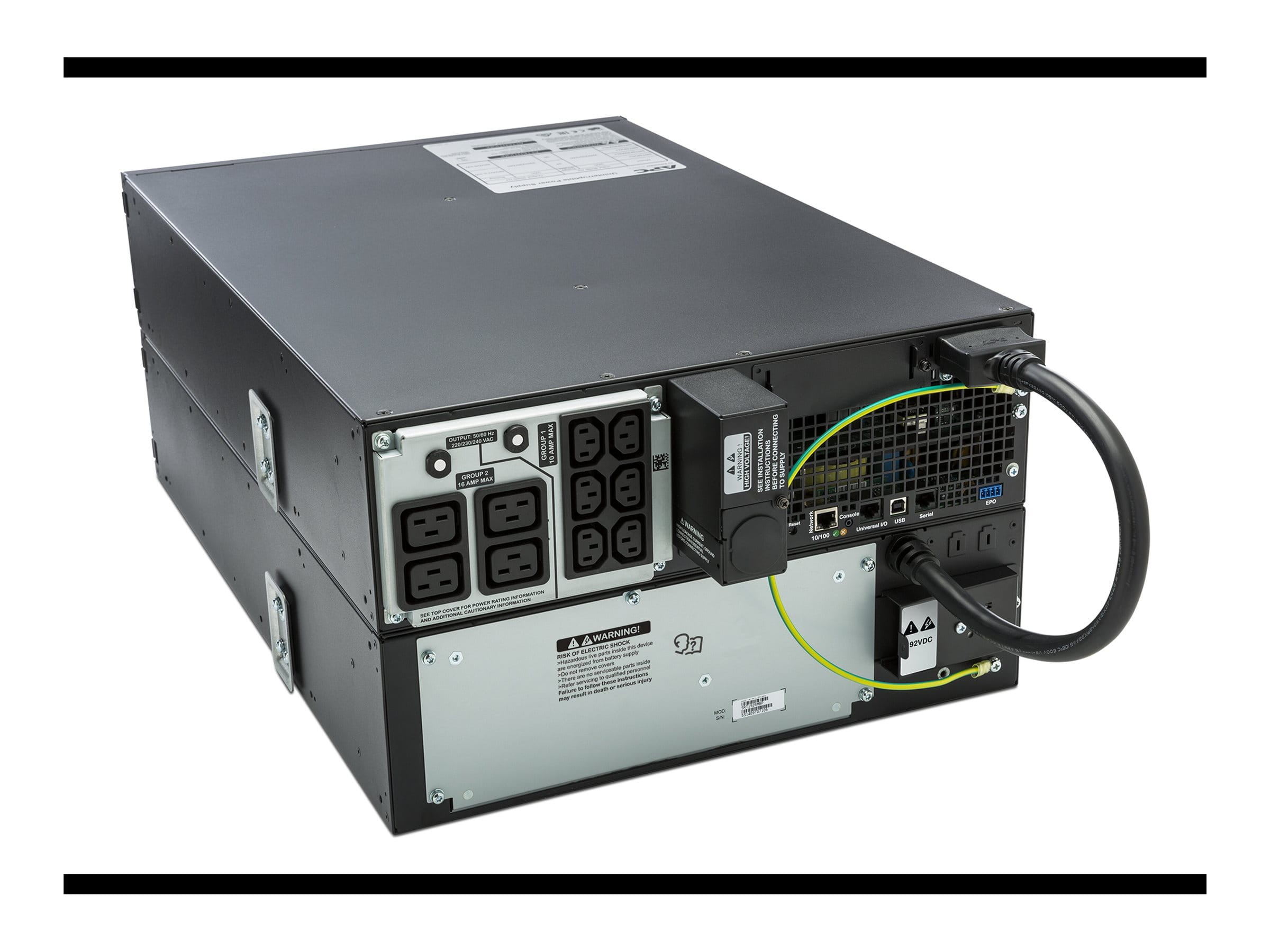 APC Smart-UPS SRT 5000VA RM - USV (Rack - einbaufähig) - Online-USV APC Smart-UPS SRT 5000VA RM - USV (Rack - einbaufähig) - Online-USV