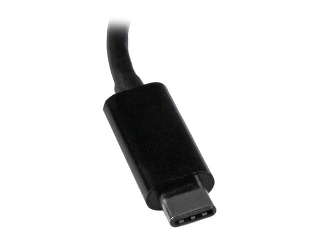 StarTech.com USB C to DVI Adapter - Black - 1920x1200 - USB Type C Video Converter for Your DVI D Display / Monitor / Projector (CDP2DVI)