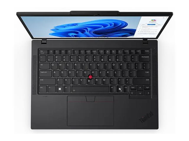 Lenovo ThinkPad T14 Gen 5 21ML - 180°-Scharnierdesign - Intel Core Ultra 7 155U / 1.7 GHz - Win 11 Pro - Intel Graphics - 16 GB RAM - 512 GB SSD TCG Opal Encryption 2, NVMe - 35.6 cm (14")