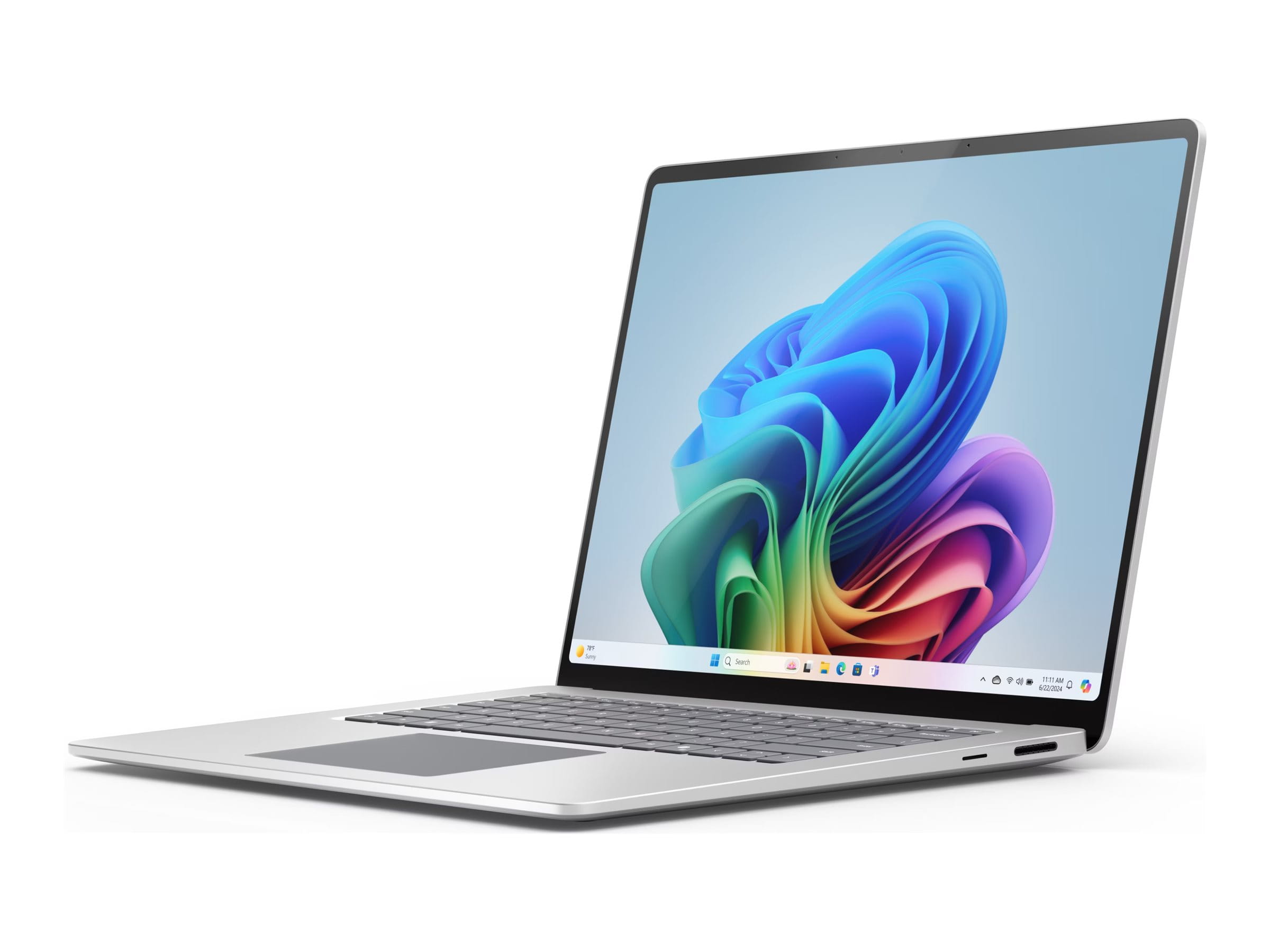 Microsoft Surface Laptop Copilot+ PC for Business - 7th Edition - Snapdragon X Elite X1E-80-100 - Win 11 Pro - Qualcomm Adreno - 16 GB RAM - 1 TB SSD - 38.1 cm (15")