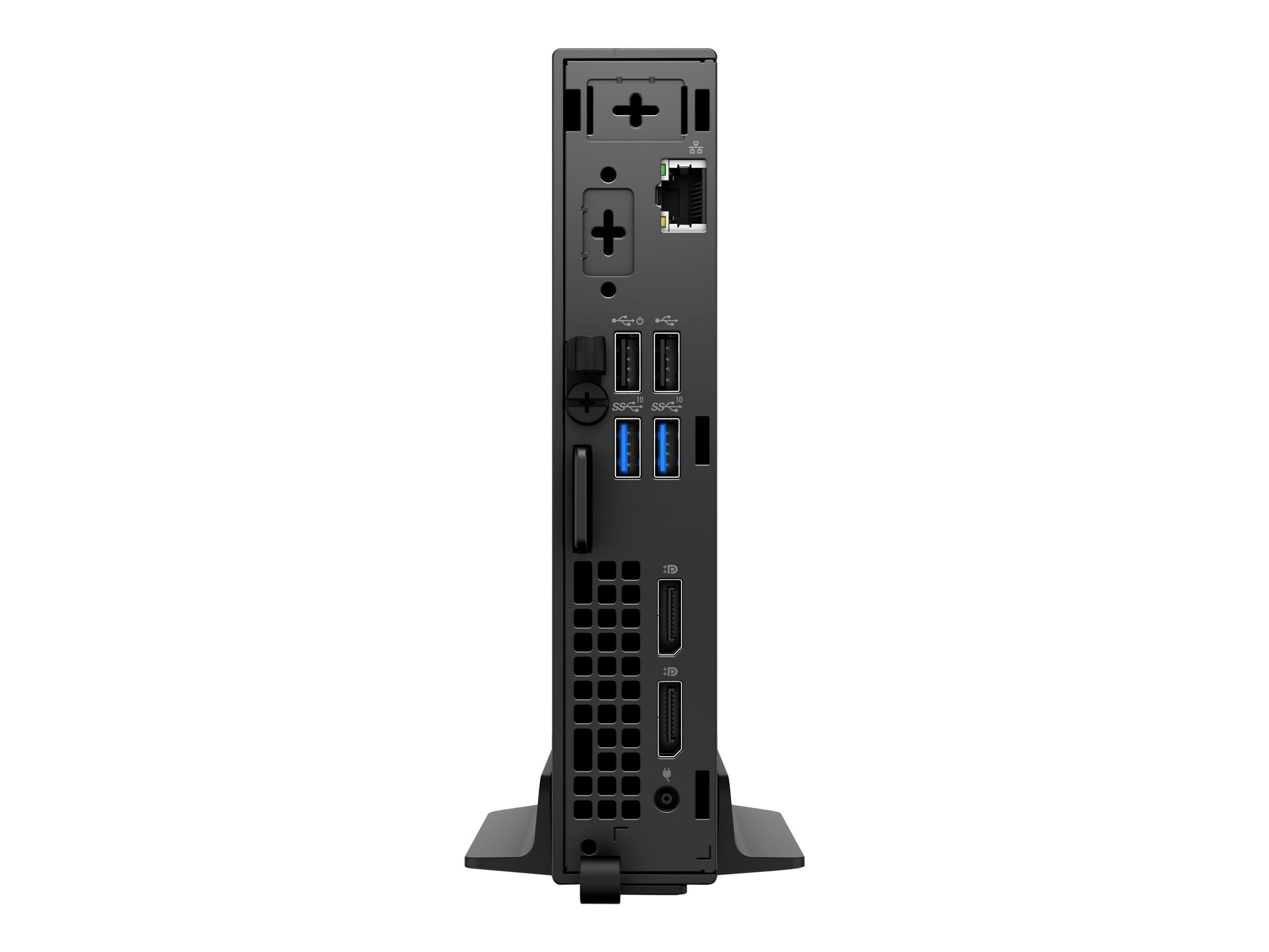 Dell OptiPlex 3000 Thin Client - Thin Client - DTS - 1 x Celeron N5105 / 2 GHz - RAM 8 GB - Flash - eMMC 64 GB - UHD Graphics - Wi-Fi 6E, 1GbE, Bluetooth - WLAN: 802.11a/b/g/n/ac/ax (Wi-Fi 6E)