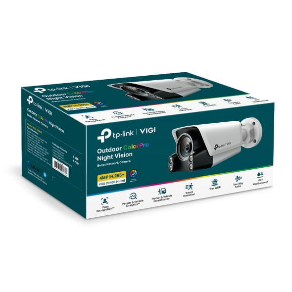 TP-LINK VIGI C340S V1 - Netzwerk-Überwachungskamera - Bullet - Farbe (Tag&Nacht)