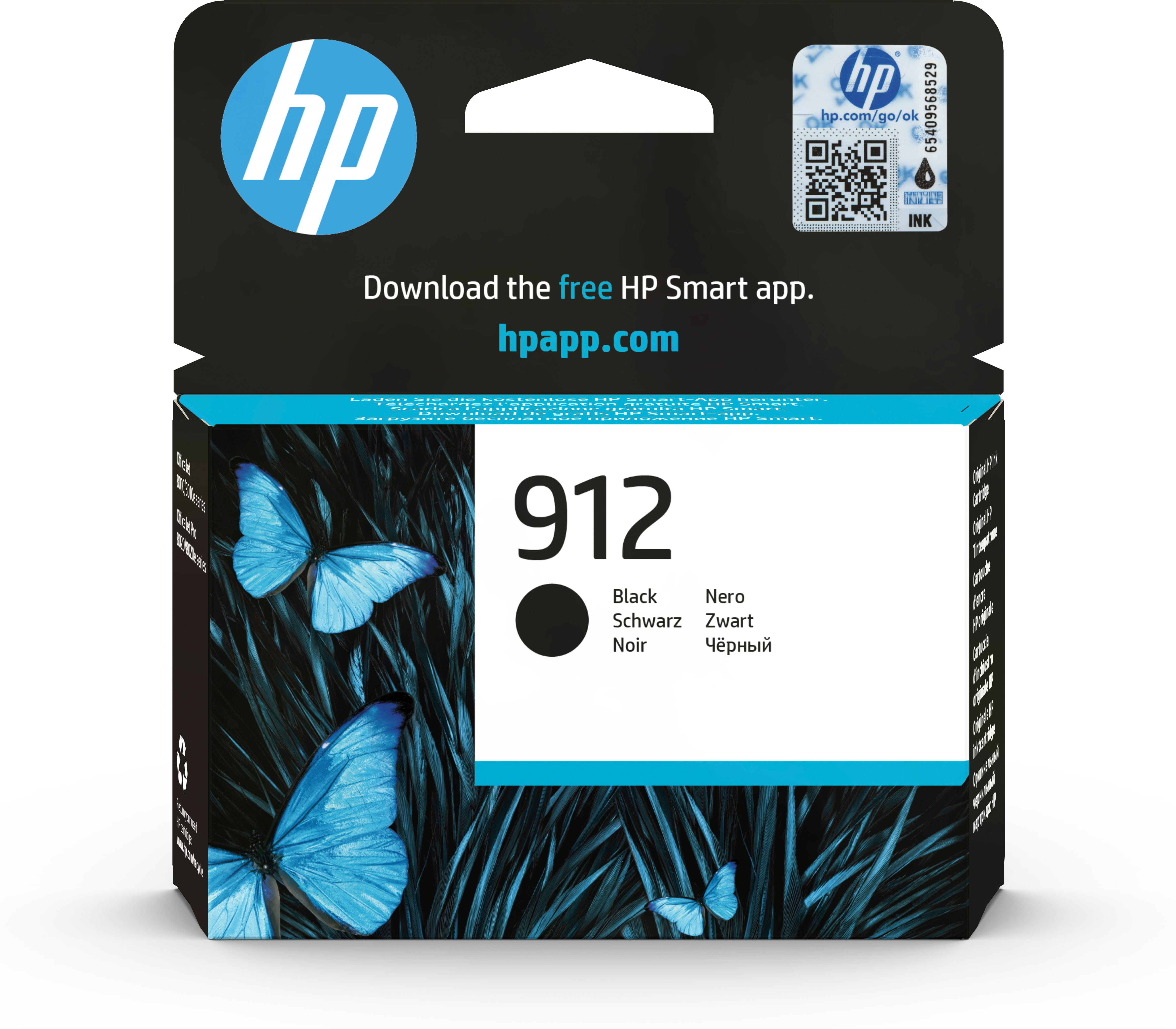 HP 912 - 8.29 ml - Schwarz - Original - Tintenpatrone