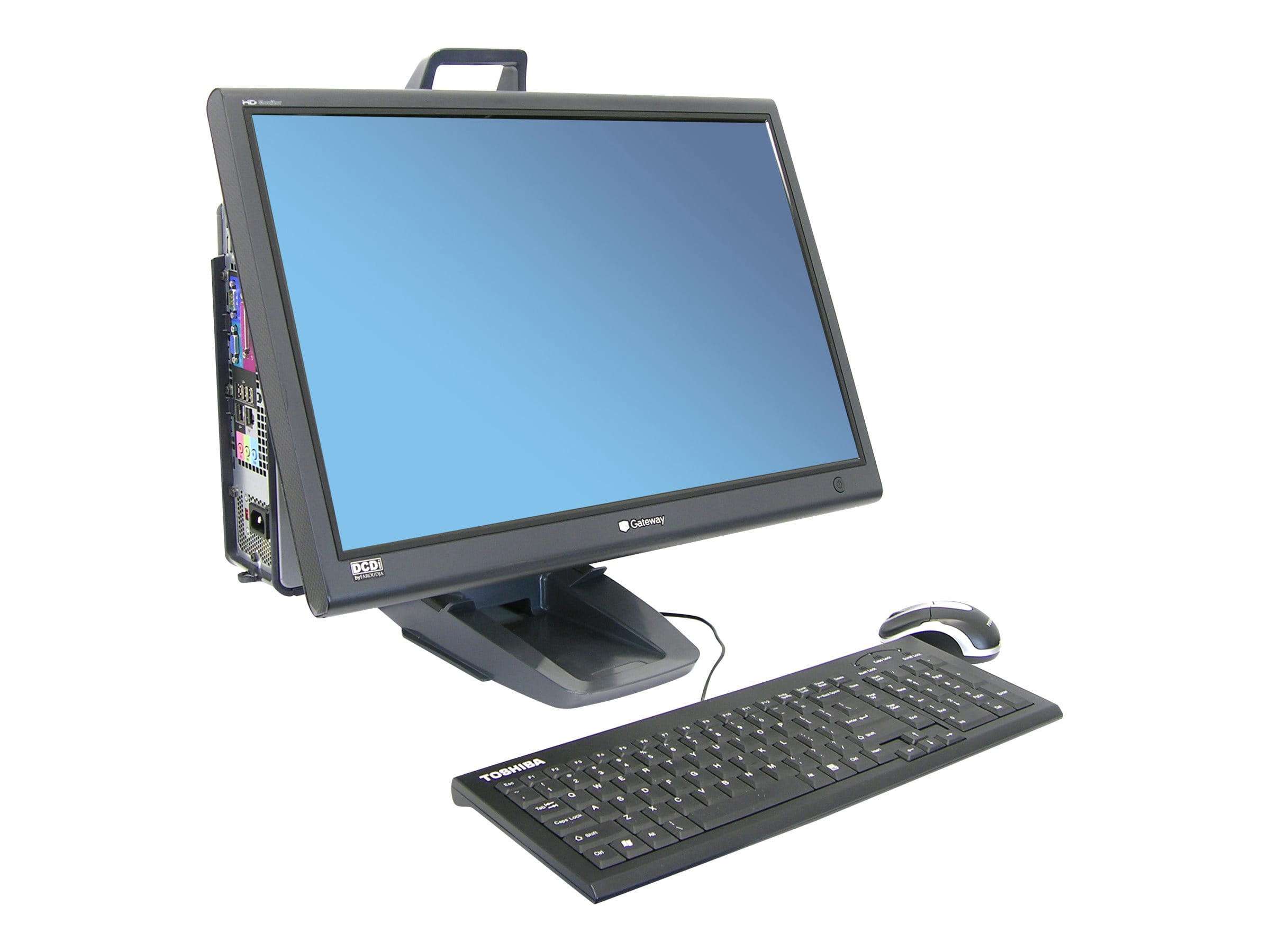 Ergotron Neo-Flex - Monitor-/Desktop-Ständer - Lift, sichere Klemmung - 38.1-61 cm (15"-24")