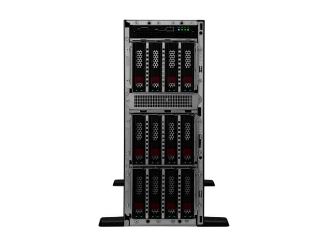 HPE ProLiant ML350 Gen11 - Server - Tower - 4U - zweiweg - 1 x Xeon Silver 4509Y / 2.6 GHz - RAM 32 GB - SATA/SAS/NVMe - Hot-Swap 6.4 cm (2.5")