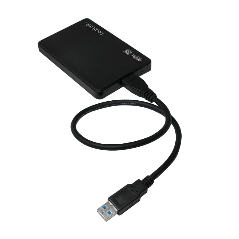 LogiLink Speichergehäuse - 2.5" (6.4 cm) - SATA 6Gb/s