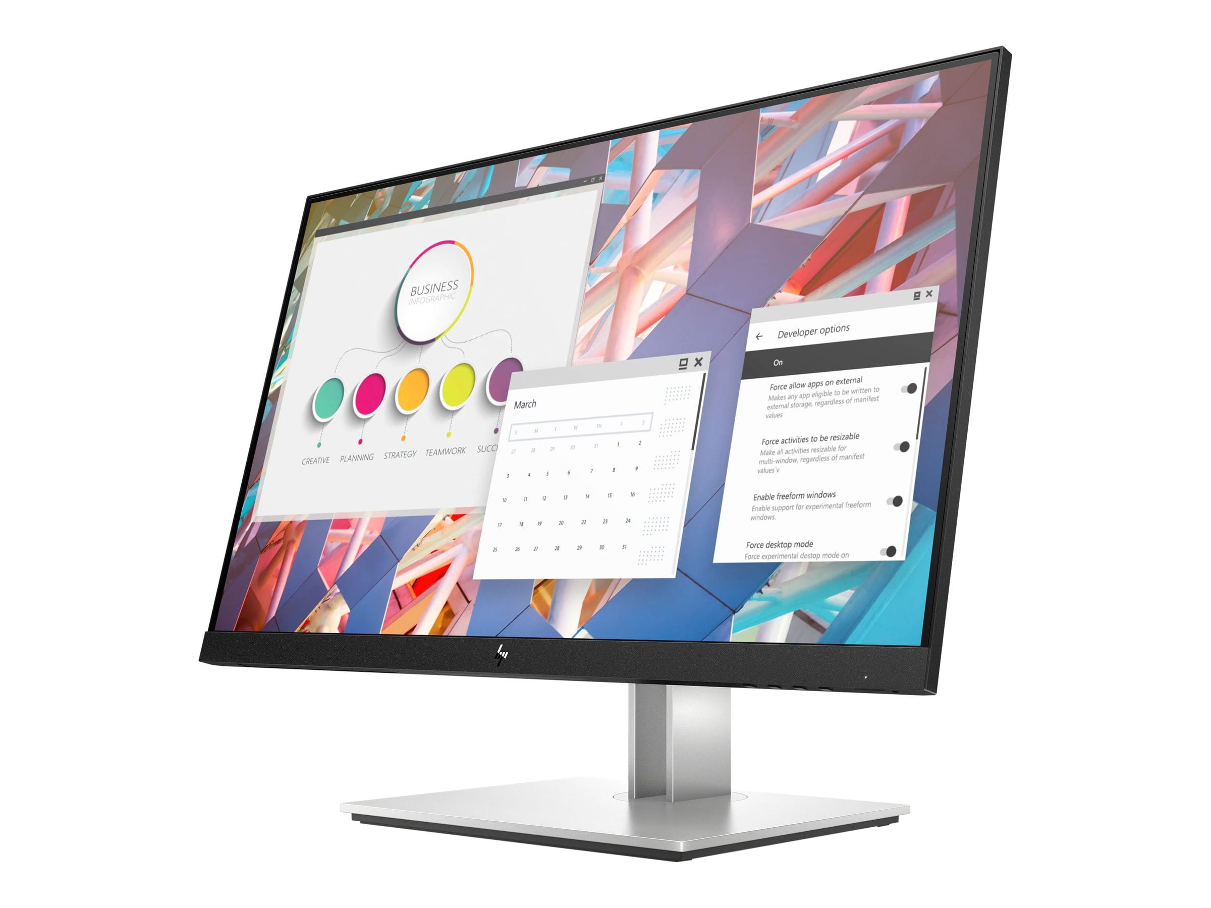 HP E24 G4 - E-Series - LED-Monitor - 60.5 cm (23.8")