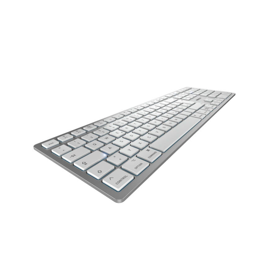 Cherry KW 9100 SLIM - Tastatur - kabellos - 2.4 GHz, Bluetooth 4.0