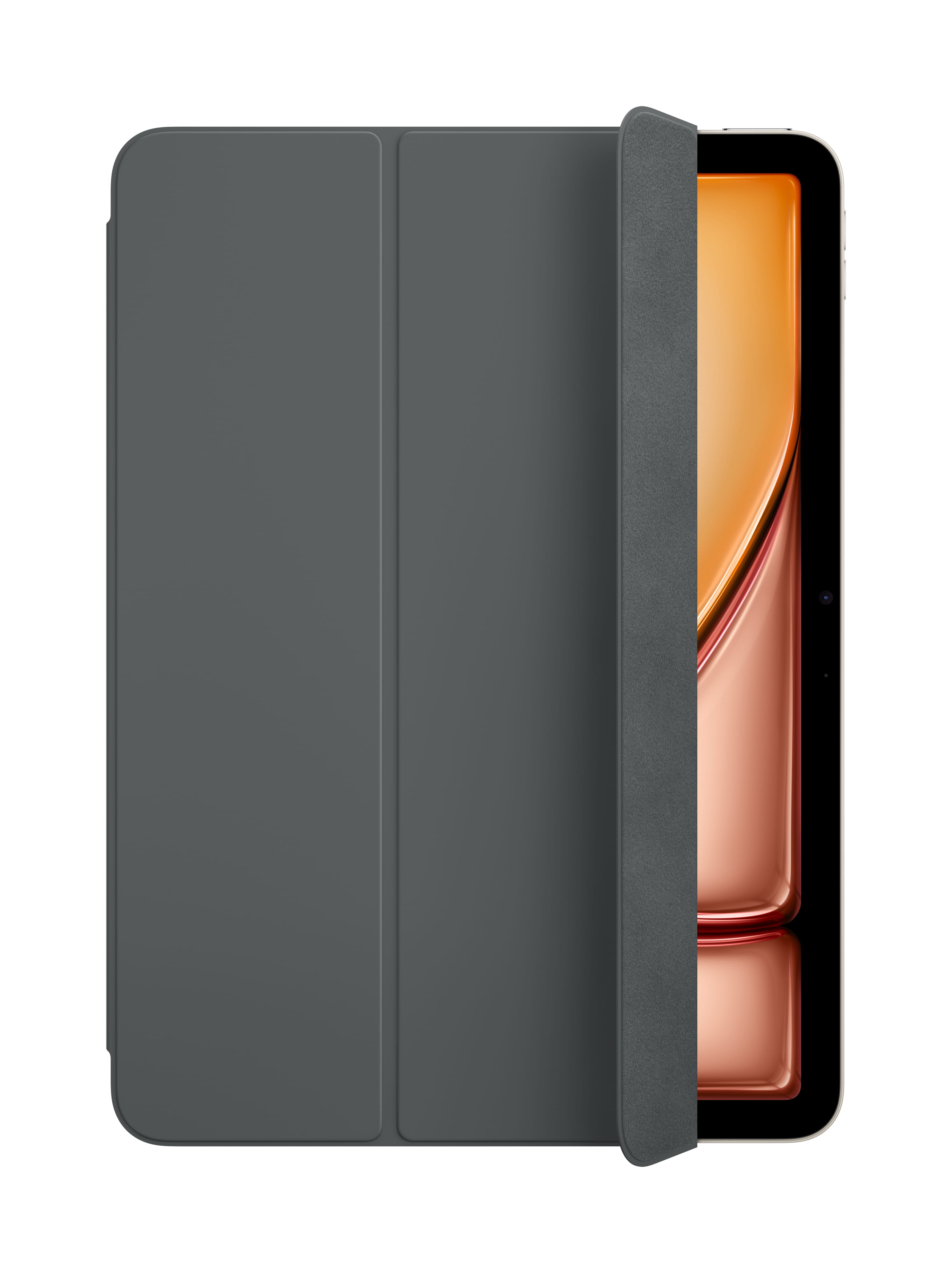 Apple Smart - Flip-Hülle für Tablet - Charcoal Grey