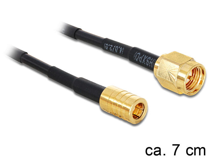 Delock Adapter SMA Stecker > SMB Stecker - Antennenadapter