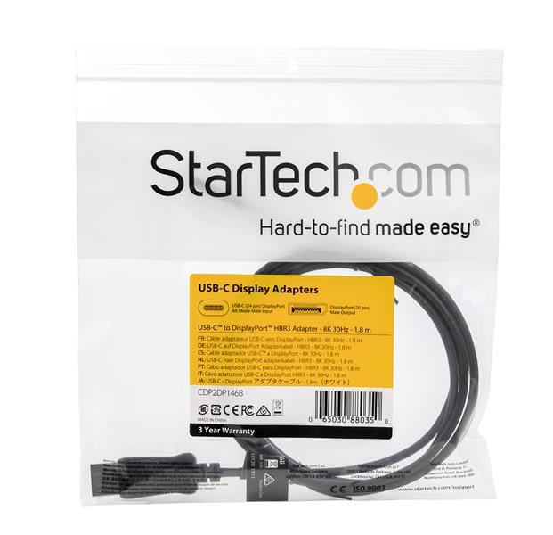 StarTech.com 1,8 m - USB-C auf DisplayPort-Kabel
