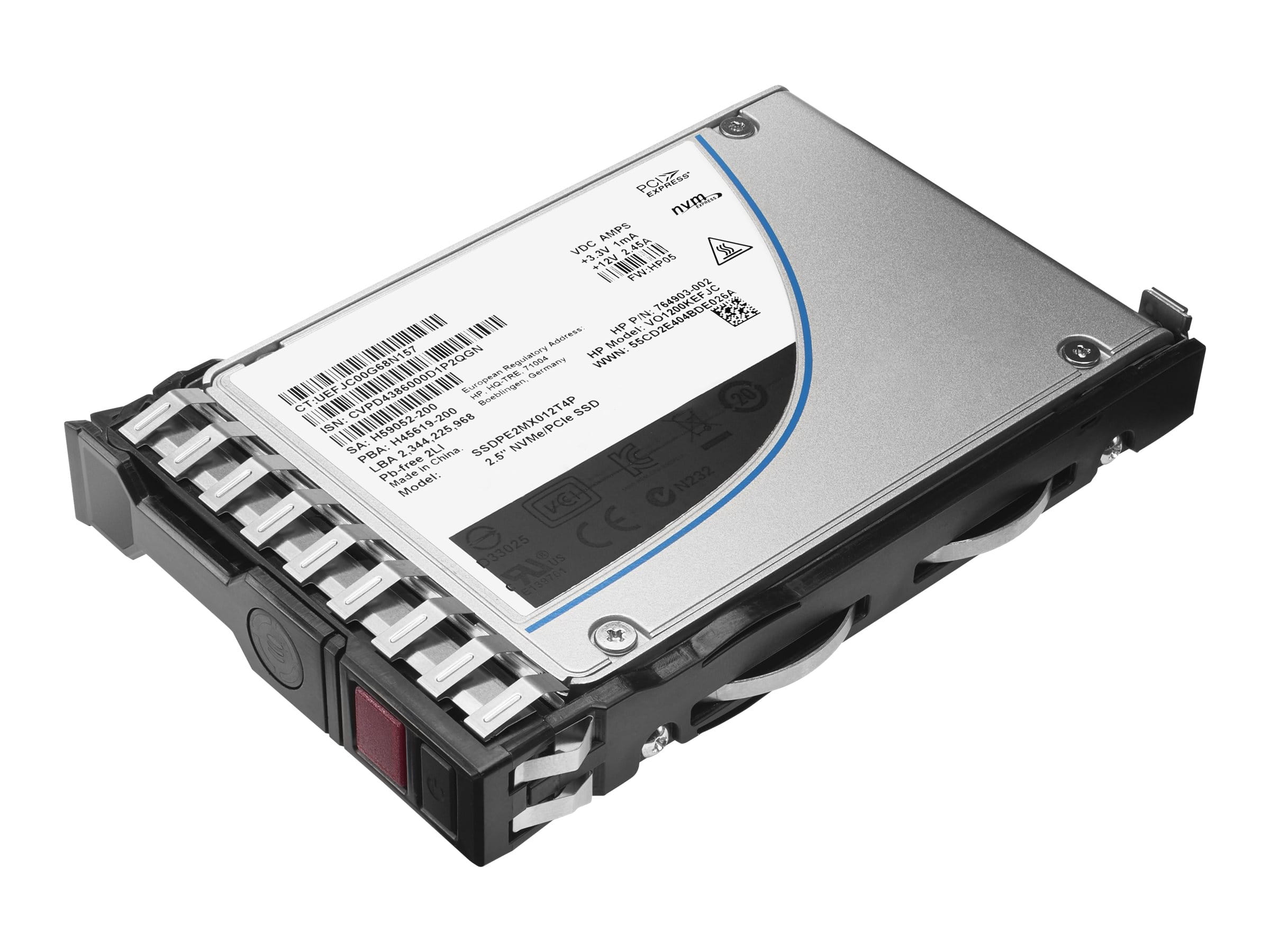 HPE Read Intensive High Performance PM1733a - SSD - High Performance, High Endurance - 1.92 TB - Hot-Swap - 2.5" SFF (6.4 cm SFF)