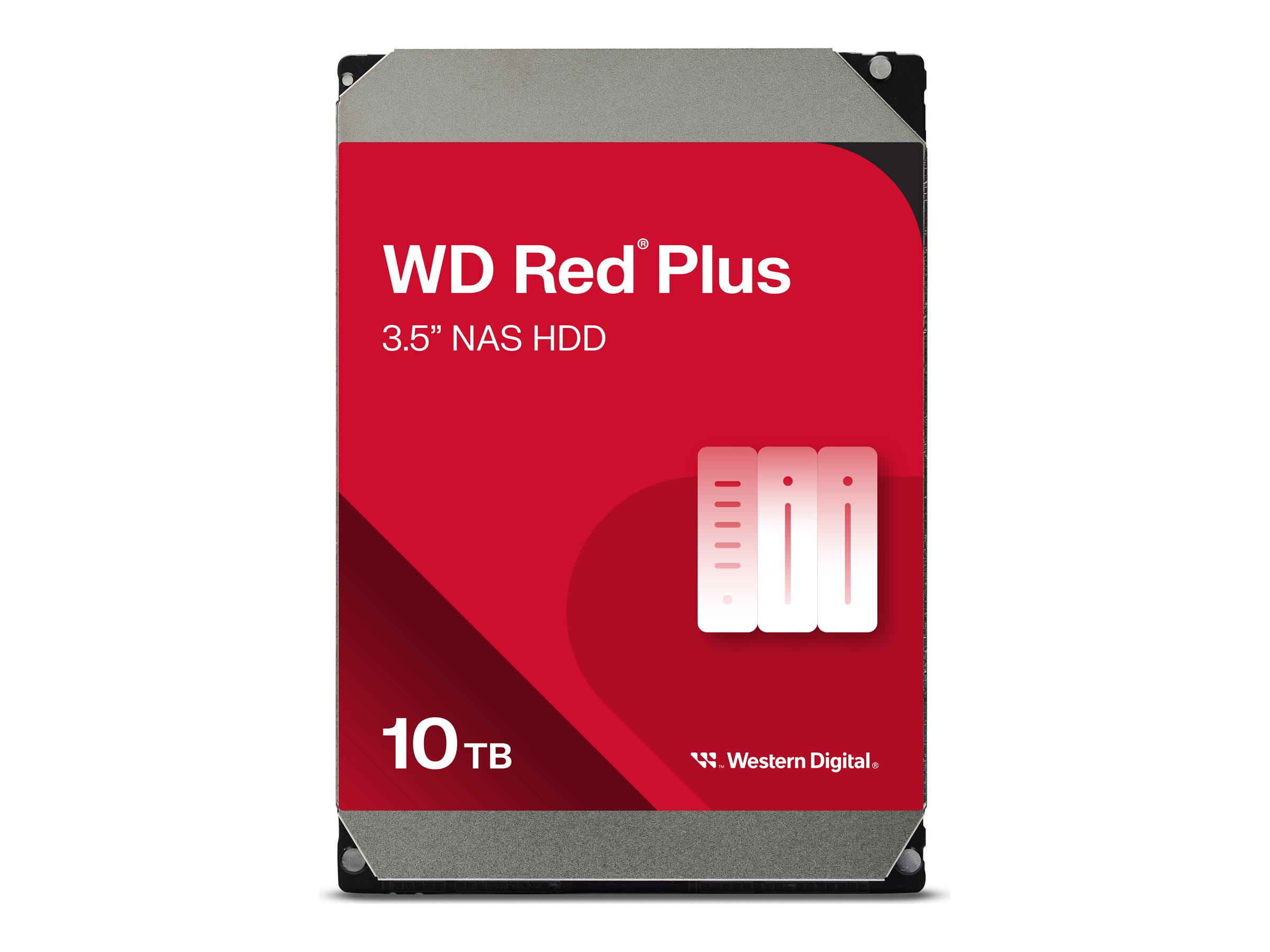 WD Red Plus WD101EFBX - Festplatte - 10 TB - intern - 3.5" (8.9 cm)