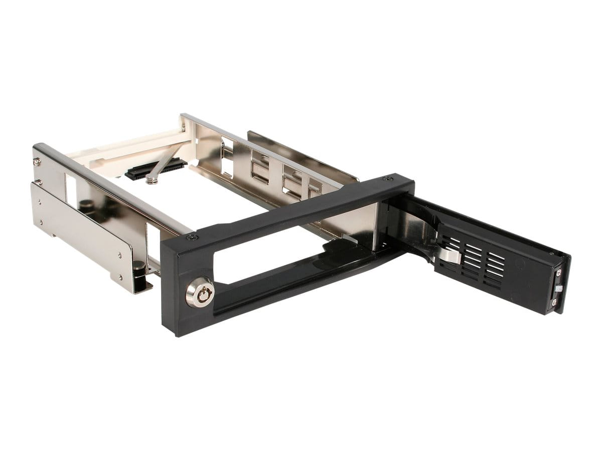 StarTech.com SATA Wechselrahmen 5,25 Zoll trägerlos - Mobiles Festplatten Speicher Rack für 8,9cm (3,5)