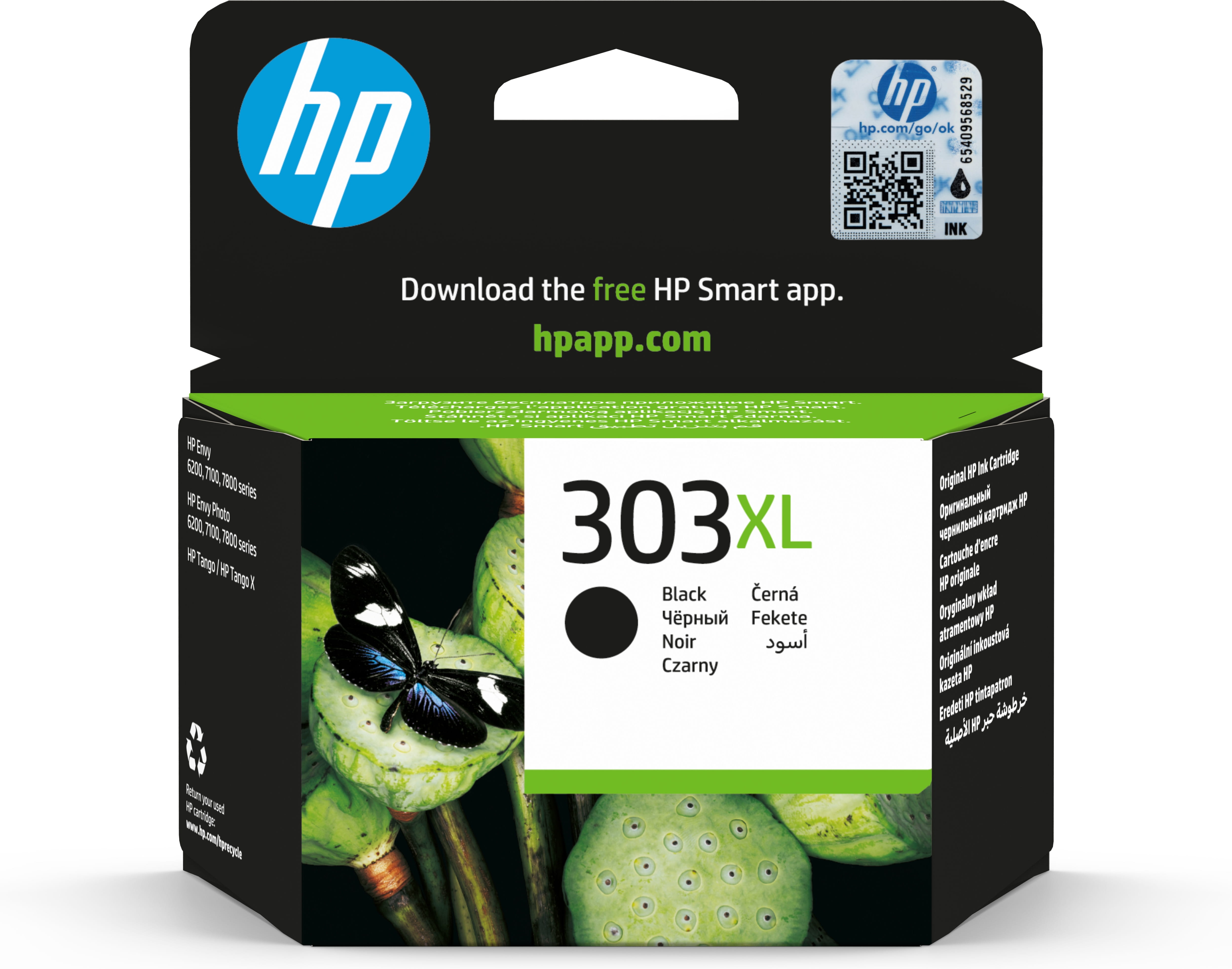 HP 303XL - 12 ml - Hohe Ergiebigkeit - Schwarz