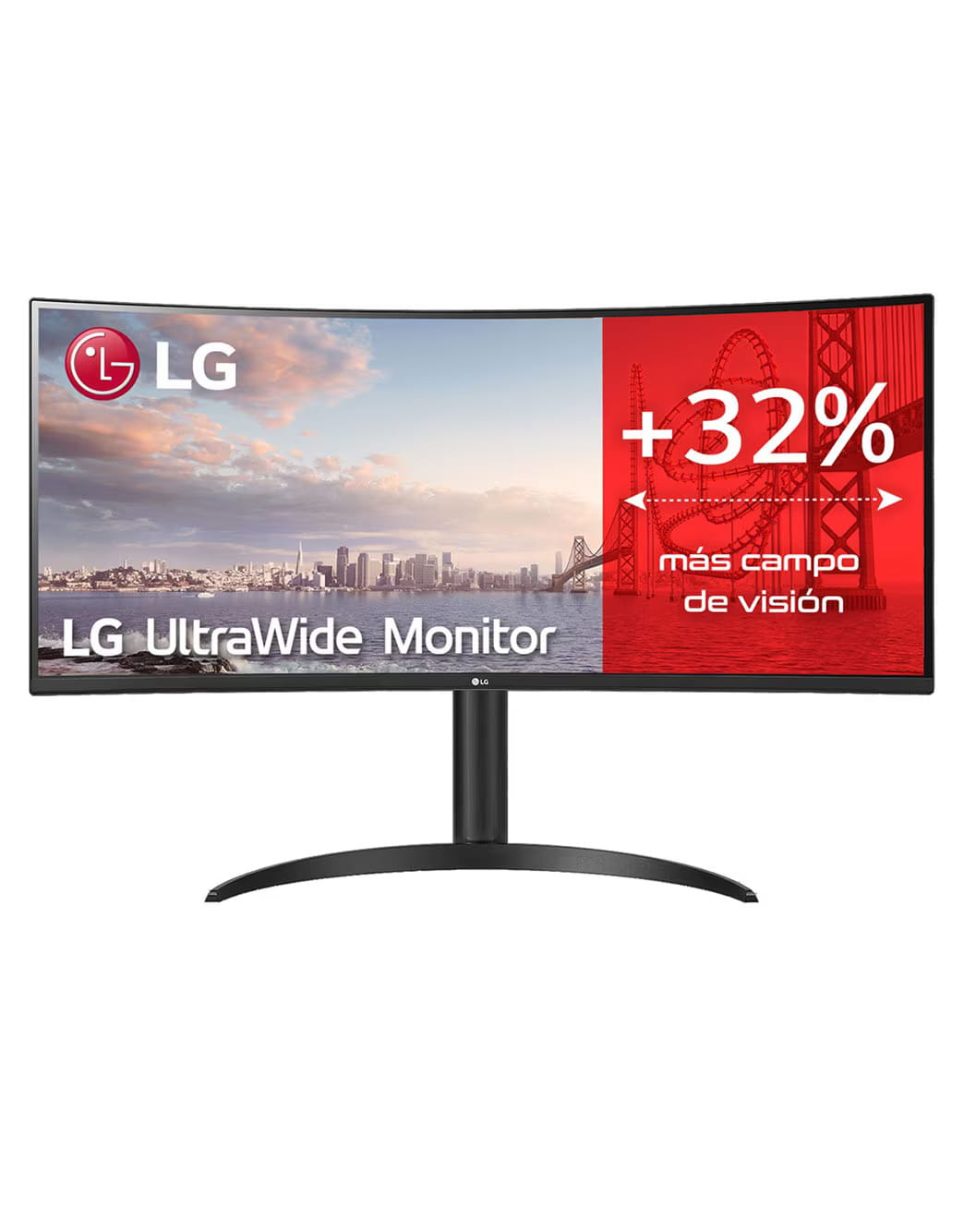 LG UltraWide 34WP75CP-B - LED-Monitor - gebogen - 86.42 cm (34")