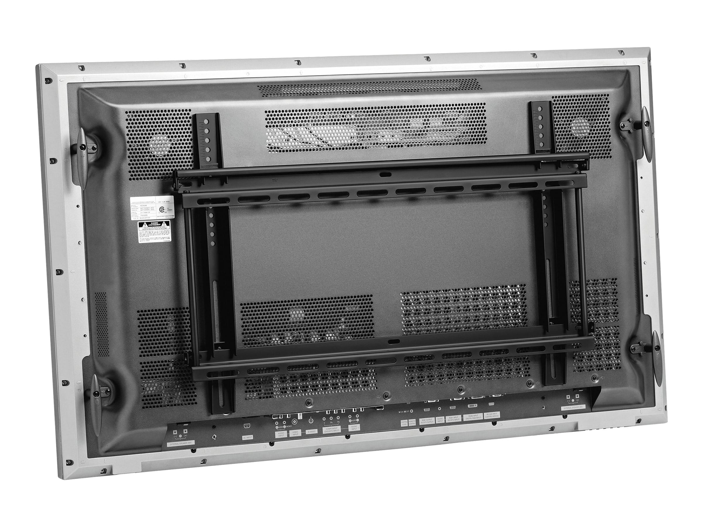 Ergotron Neo-Flex - Befestigungskit (Wandplatte, Riegel, 2 Schienen) - fest, sehr stark belastbar - für Flachbildschirm - Schwarz - Bildschirmgröße: 94-203.2 cm (37"-80")