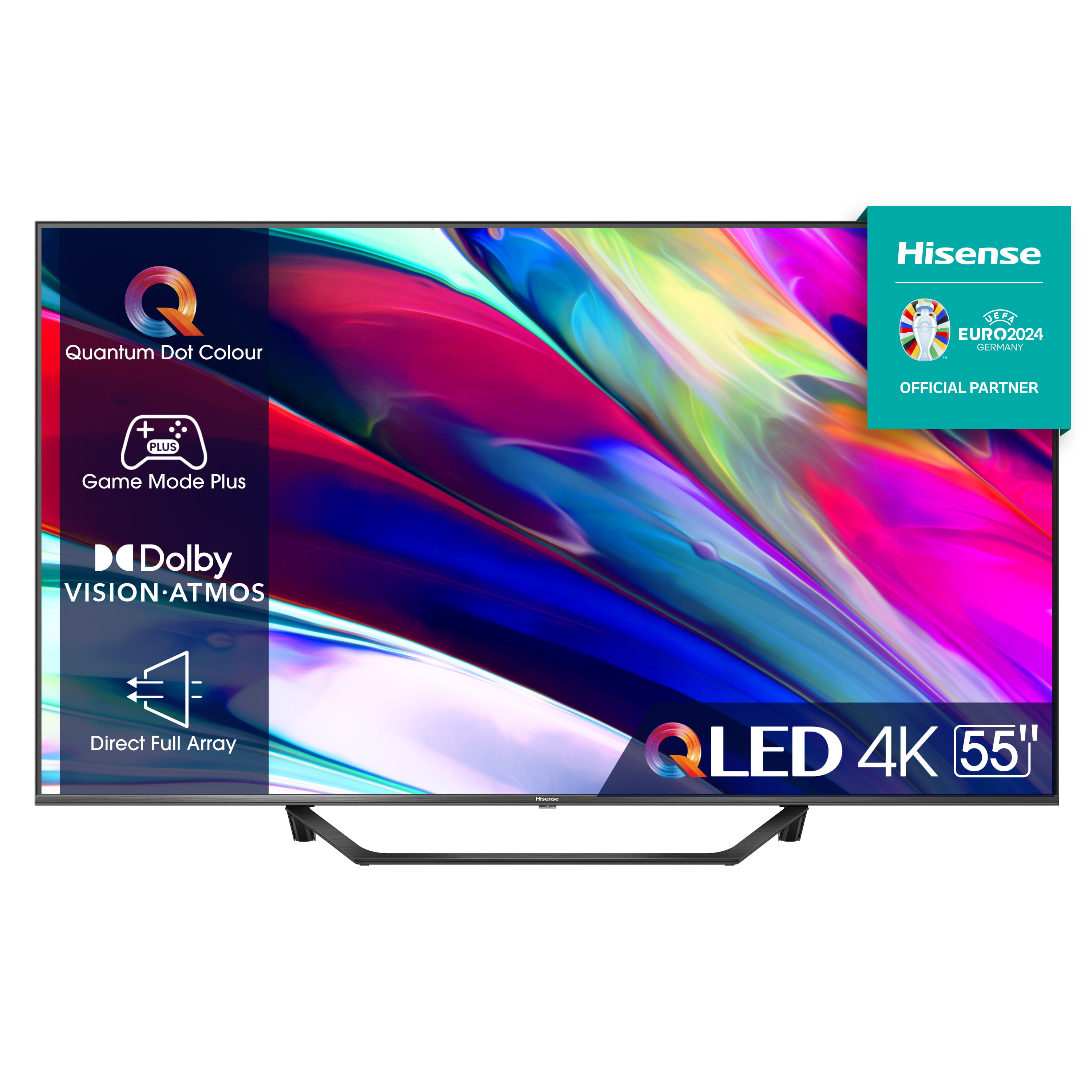 Hisense 55A7KQ - 139 cm (55") Diagonalklasse A7KQ Series LCD-TV mit LED-Hintergrundbeleuchtung - QLED - Smart TV - VIDAA - 4K UHD (2160p)