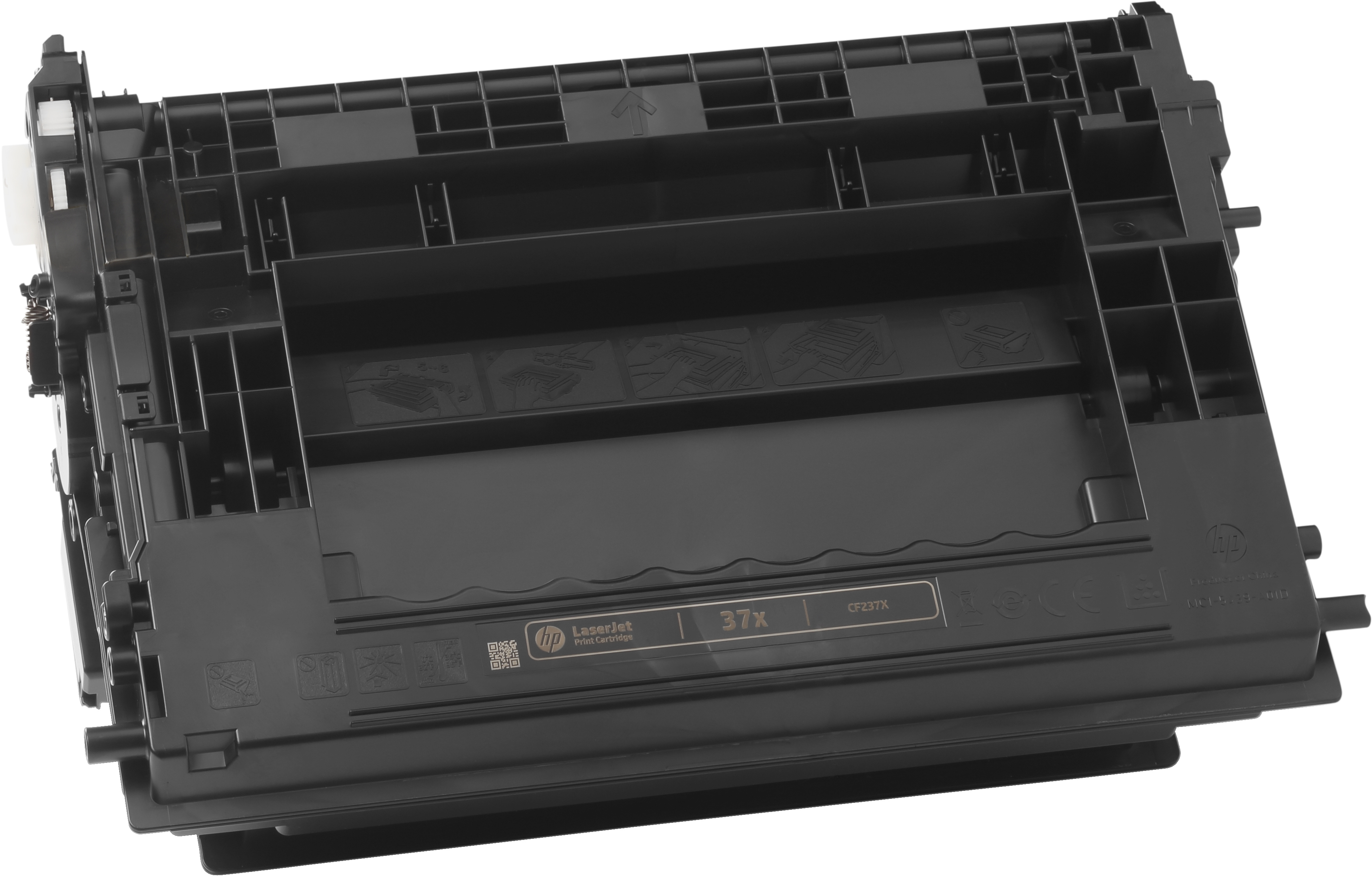 HP 37X - Hohe Ergiebigkeit - Schwarz - Original - LaserJet - Tonerpatrone (CF237X)