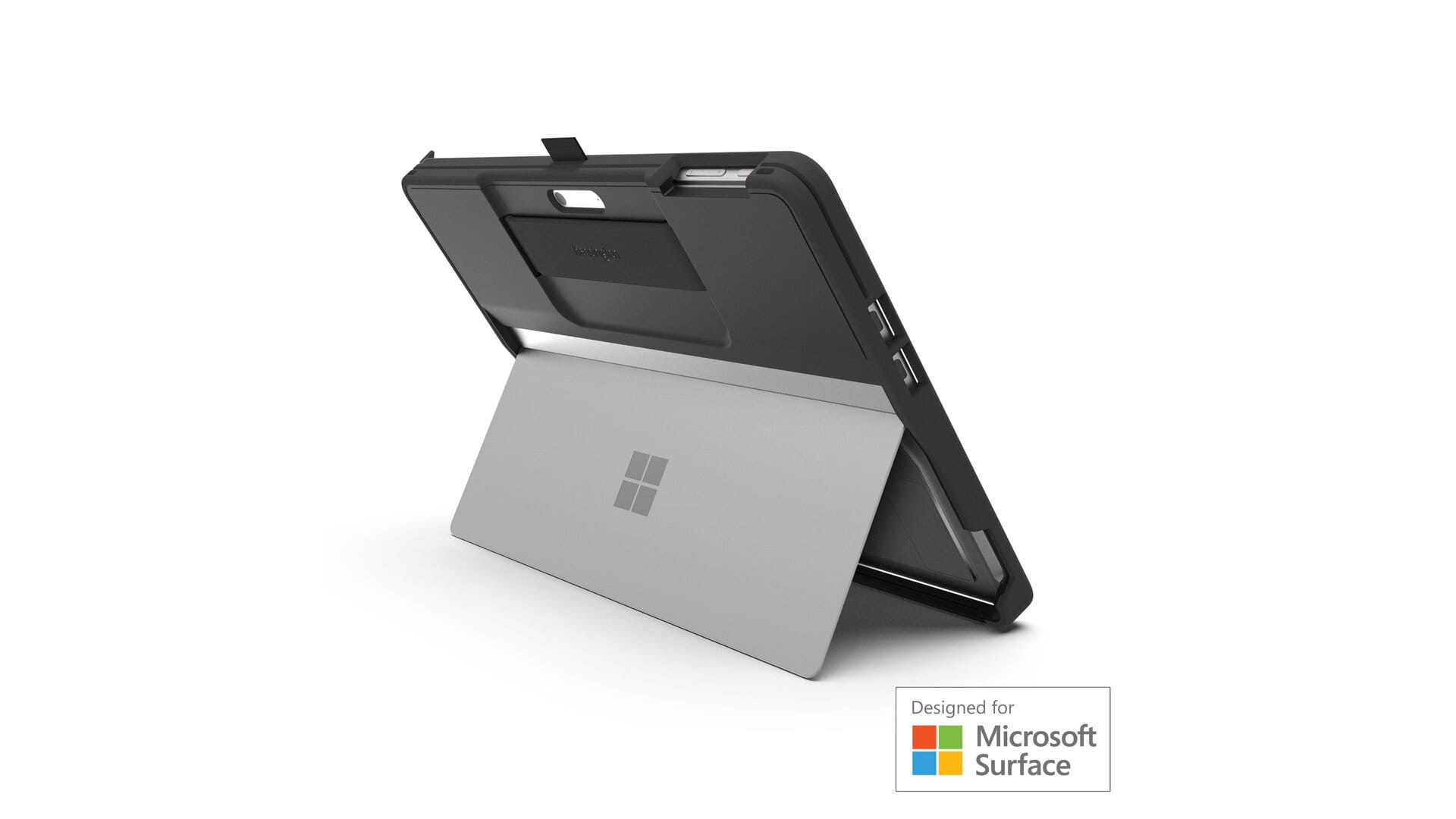 Kensington BlackBelt Rugged Case for Surface Pro 9 - Hintere Abdeckung für Tablet - widerstandsfähig - Thermoplastisches Elastomer (TPE)