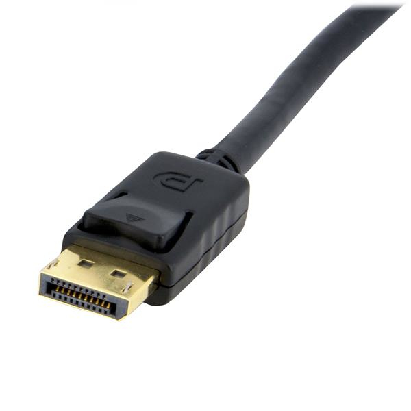 StarTech.com 3 ft. (0.9 m) Displayport Male to Female Cable - Mounting - Latched Connectors - DisplayPort - DP Monitor Cable (DPPNLFM3)