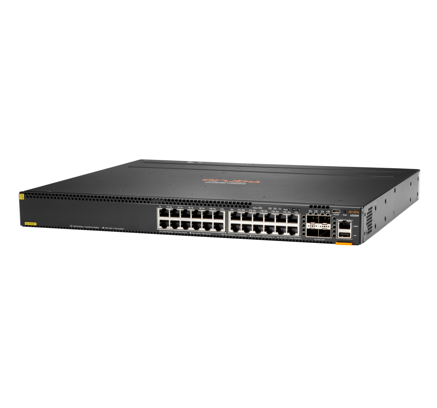 HPE Aruba 6300M - Switch - L3 - managed - 24 x 10/100/1000 (PoE+)