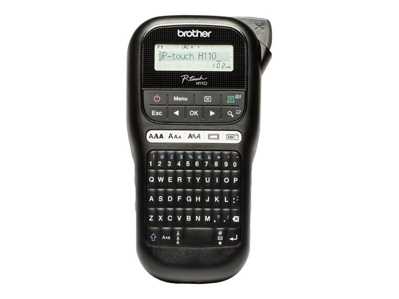Brother P-Touch PT-H110 - Beschriftungsgerät - s/w - Thermotransfer - Rolle (1,2 cm) Brother P-Touch PT-H110 - Beschriftungsgerät - s/w - Thermotransfer - Rolle (1,2 cm)