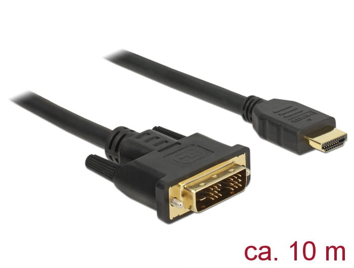 Delock Adapterkabel - DVI-D männlich zu HDMI männlich