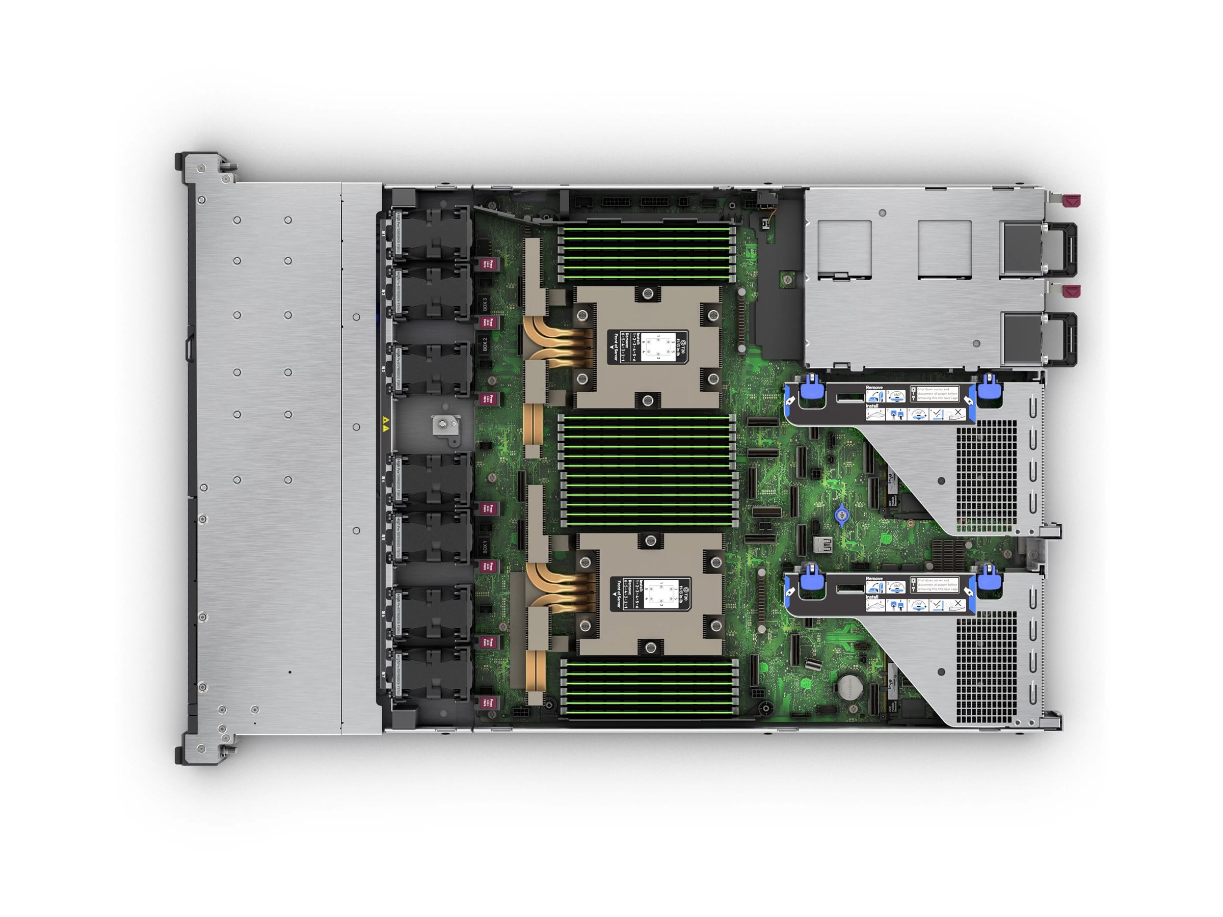 HPE ProLiant DL365 Gen11 - Server - Rack-Montage - 1U - zweiweg - 1 x EPYC 9124 / 3 GHz - RAM 32 GB - SATA/SAS/NVMe - Hot-Swap 6.4 cm (2.5")