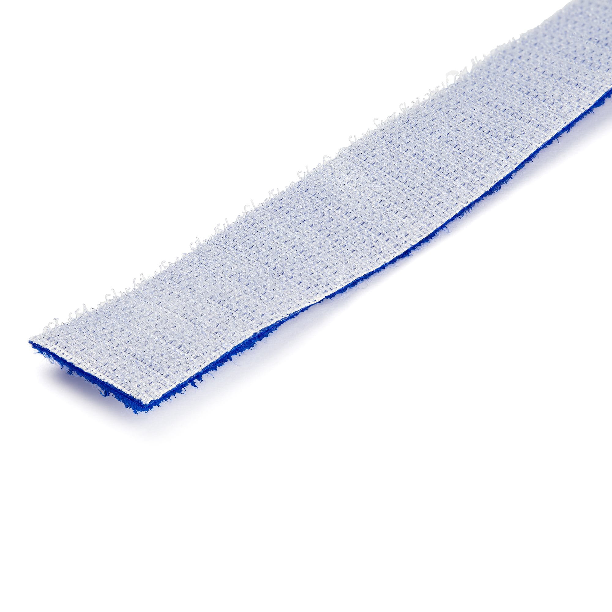 StarTech.com HKLP25BL Klettkabelbinder (7,6m, frei zuschneidbar & wiederverwendbar) blau