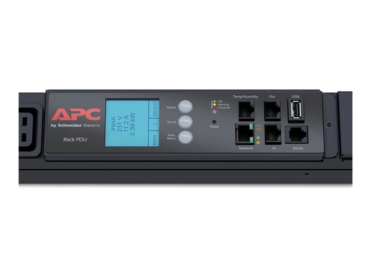 APC Metered Rack PDU - Stromverteilungseinheit (Rack - einbaufähig) APC Metered Rack PDU - Stromverteilungseinheit (Rack - einbaufähig)