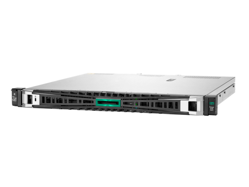 HPE ProLiant DL20 Gen11 Performance - Server - Rack-Montage - 1U - 1-Weg - 1 x Xeon E-2434 / 3.4 GHz - RAM 16 GB - SATA - Hot-Swap 6.4 cm (2.5")