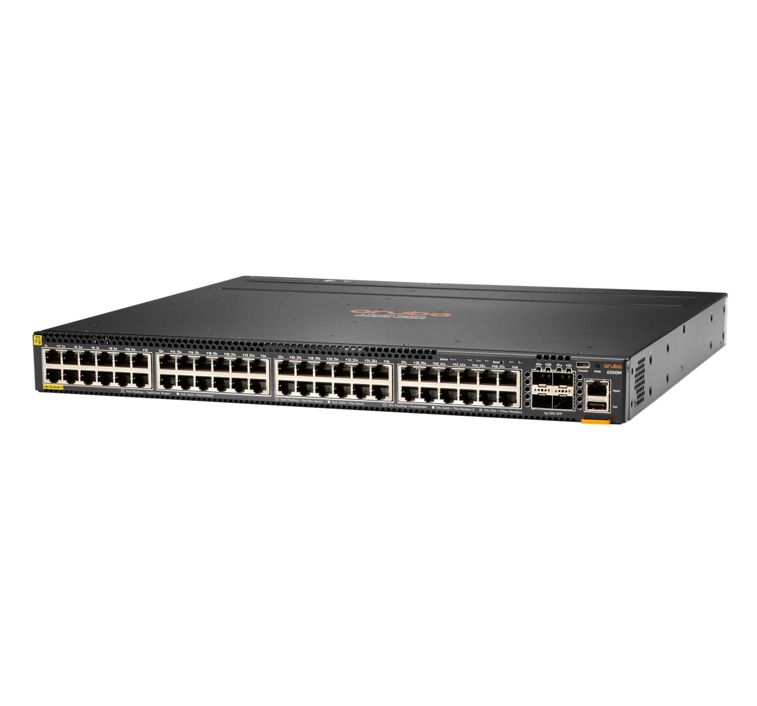 HPE Aruba 6300M - Switch - L3 - managed - 48 x 10/100/1000 (PoE+)