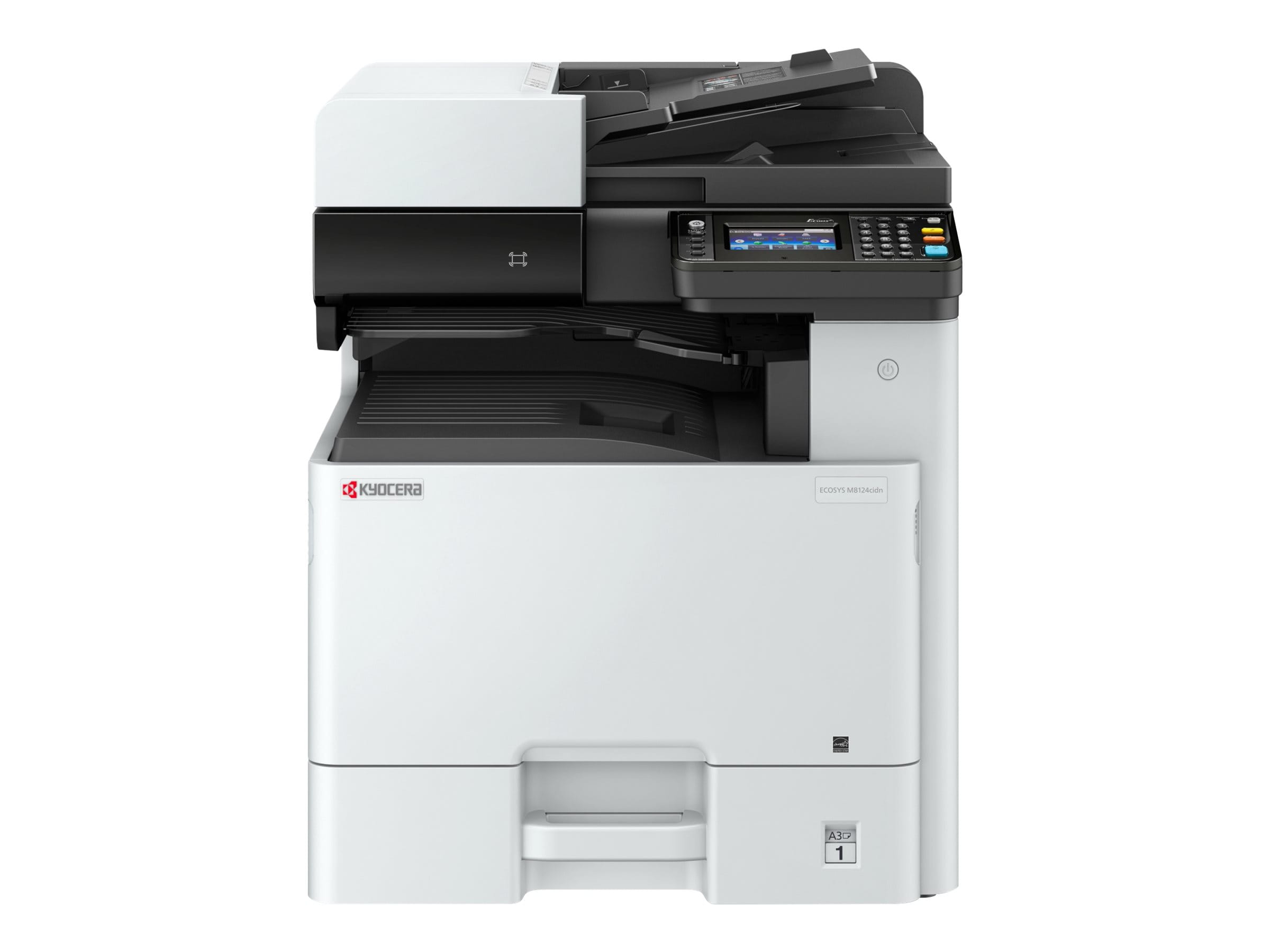 Kyocera ECOSYS M8124cidn - Multifunktionsdrucker - Farbe - Laser - A3/Ledger (297 x 432 mm) Kyocera ECOSYS M8124cidn - Multifunktionsdrucker - Farbe - Laser - A3/Ledger (297 x 432 mm)