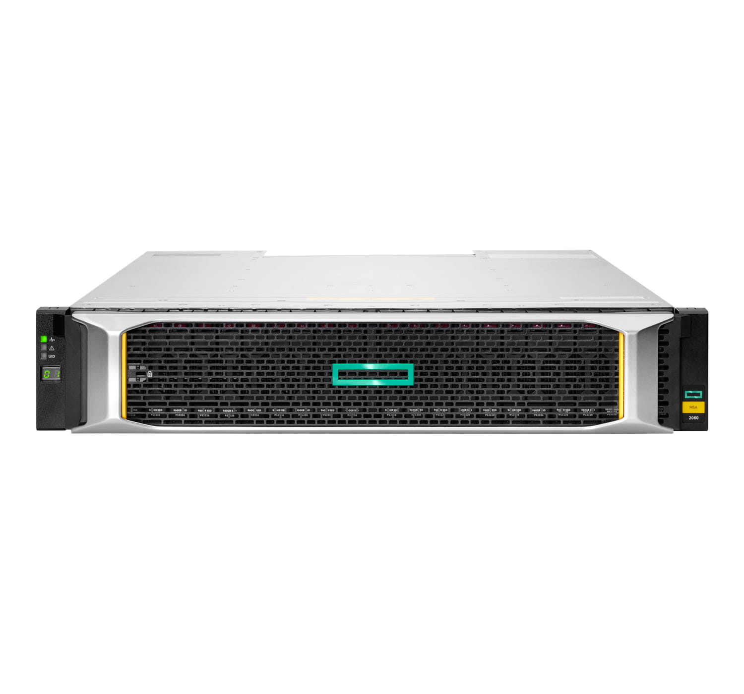 HPE Modular Smart Array 2062 10GBase-T iSCSI SFF Storage - Festplatten-Array - 3.84 TB - 24 Schächte (SAS-3)