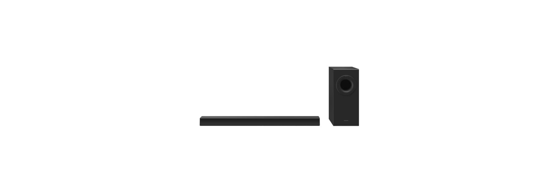 Panasonic SC-HTB496 - Soundleistensystem - für Heimkino - 2.1-Kanal - kabellos - Bluetooth - 320 Watt (Gesamt)
