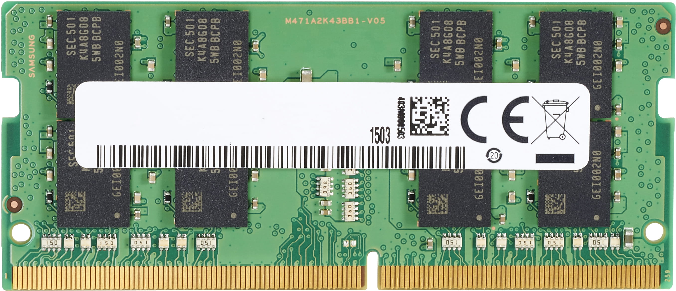 HP  DDR4 - Modul - 4 GB - SO DIMM 260-PIN - 3200 MHz / PC4-25600 - 1.2 V - ungepuffert - non-ECC - für Elite Slice G2 (SODIMM)