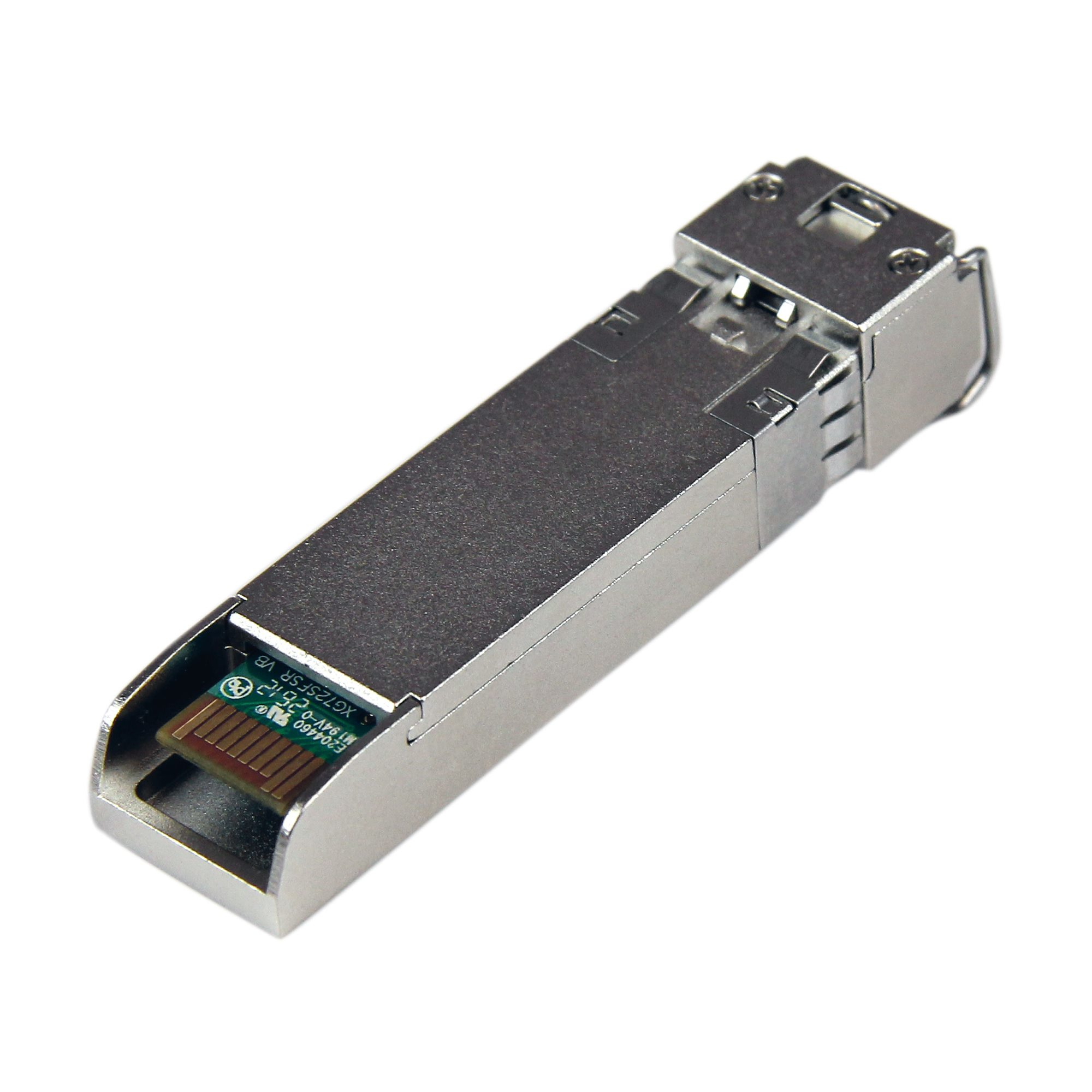 StarTech.com SFP-10GBASE-SR-ST Transceiver Modul (SFP+ Module, 10GBase-SR Cisco kompatibel, Glasfaser, 850nm, LC Multimode mit DDM)