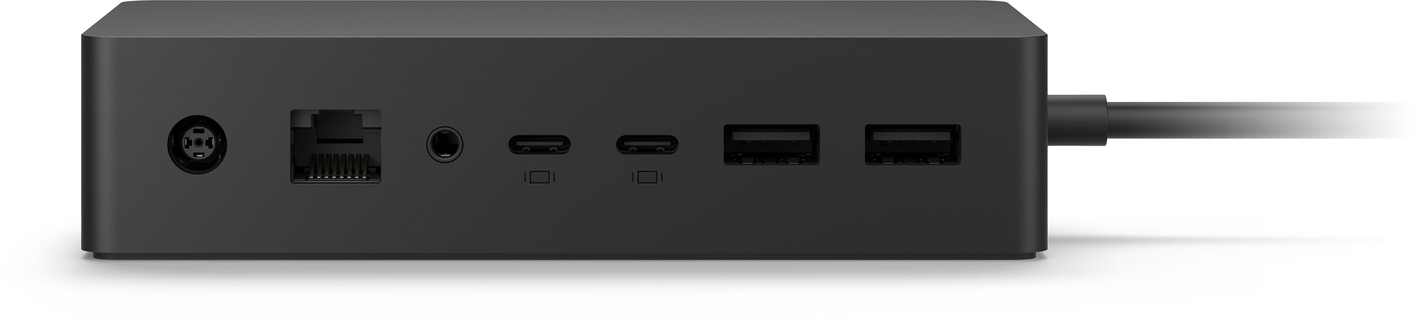 Microsoft Surface Dock 2 - Dockingstation - Surface Connect - 2 x USB-C - 1GbE - 199 Watt - für Surface Go, Go 2, Pro (Mitte 2017)